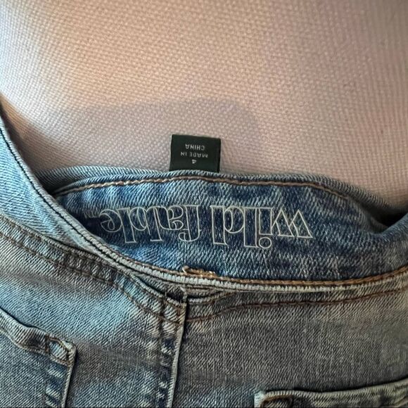 Denim zip front skirt - Picture 6 of 6